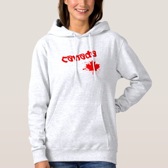 Sudadera Grafiti de Canadá (Anverso)