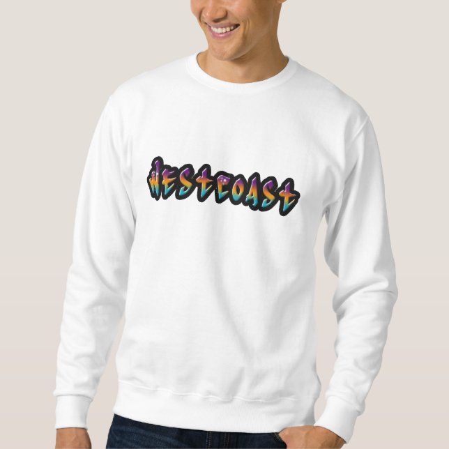 Sudadera Grafiti de la Costa Oeste (Anverso)