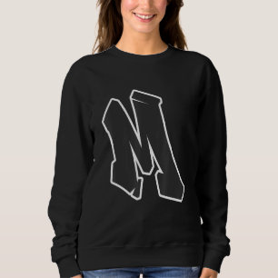 Sudadera Grafiti de la letra M