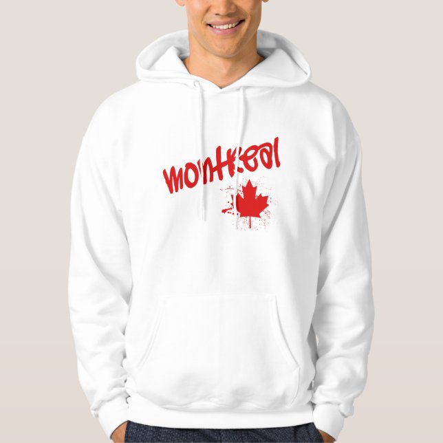 Sudadera Grafiti de Montreal (Anverso)