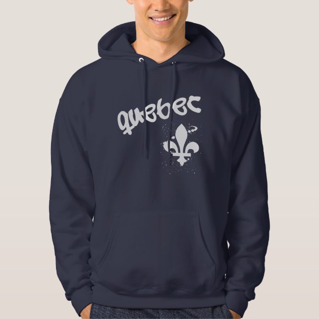 Sudadera Grafiti de Quebec (Anverso)