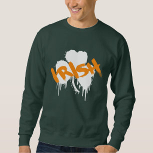 Sudadera Grafiti Irlandés