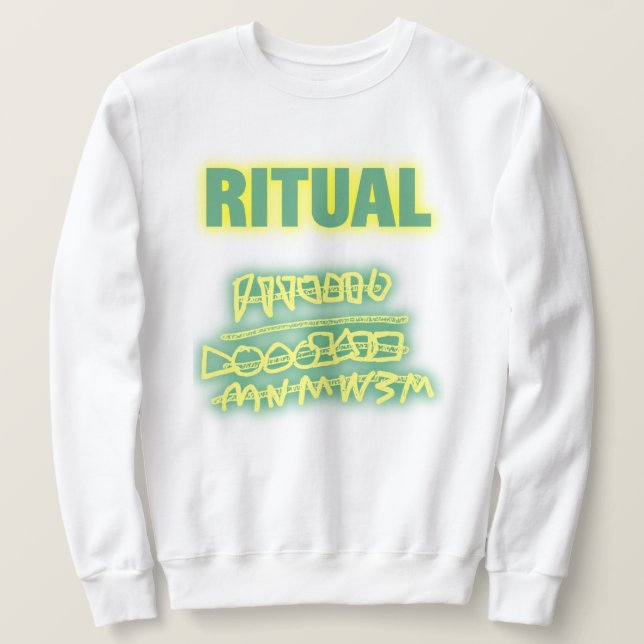 Sudadera Grafiti ritual (Anverso del diseño)