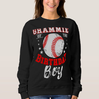 Sudadera Grammie Of Birthday Boy Baseball Theme Bday