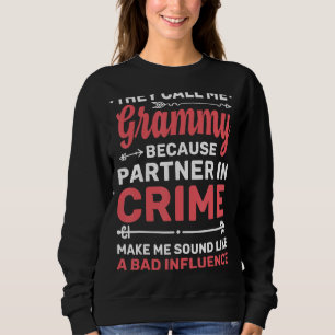 Sudadera Grammy Partner En Delitos Me Llaman Grammy