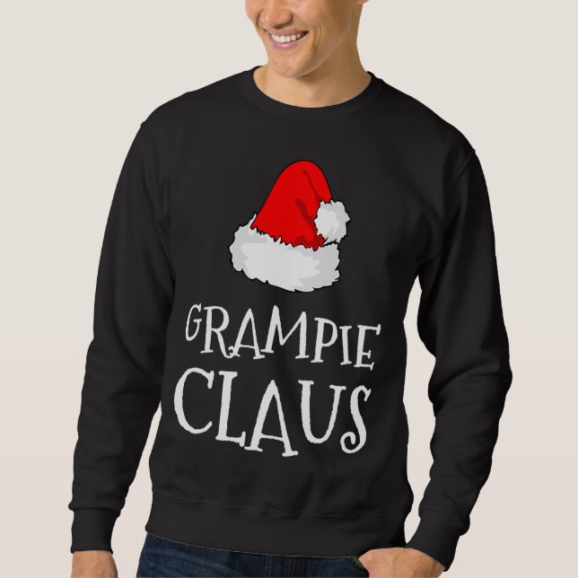 Sudadera Grampie Claus Navidades Gorra Familia coincidiendo (Anverso)