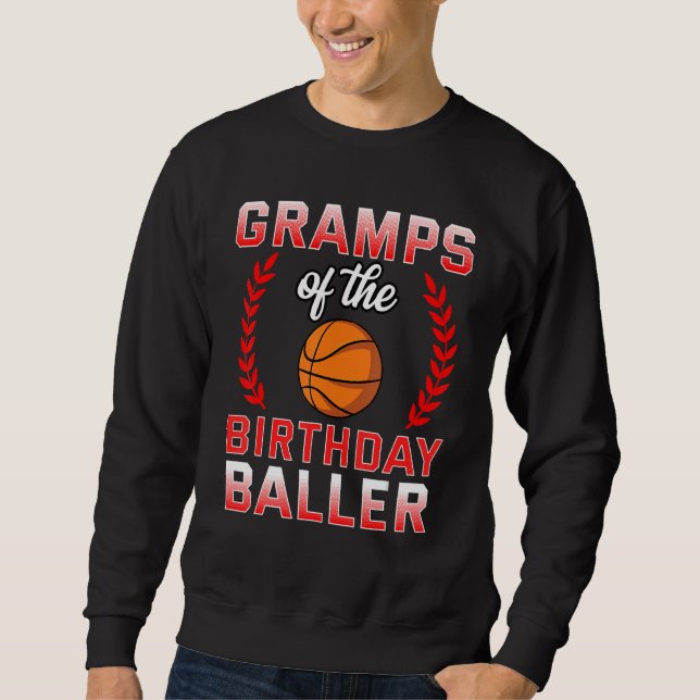 Sudadera Gramps Del Nacimiento Bday Celebra (Anverso)