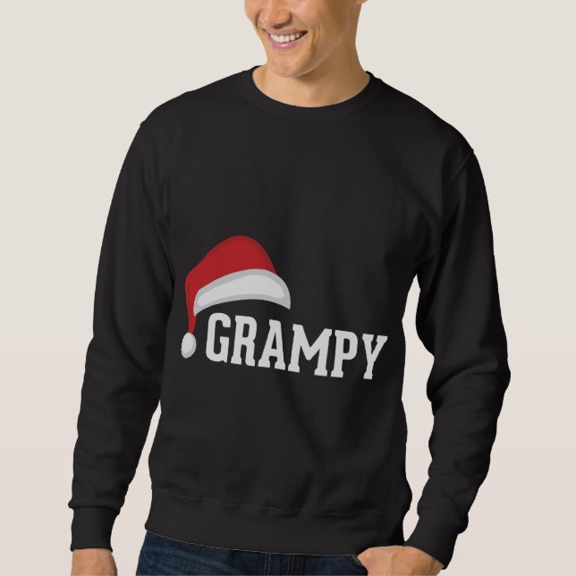 Sudadera Grampy - Festividad de Navidades Abuelos de Santa  (Anverso)