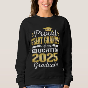 Sudadera Gran Abuelo Super Orgulloso Graduado de Educación