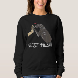 Sudadera Gran amor por la amistad danesa