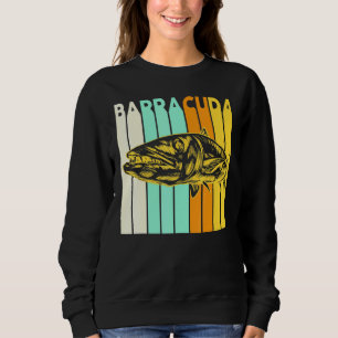 Sudadera Gran Barracuda Cuda Pesca Vida Silvestre Agua sala