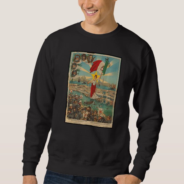 Sudadera Gran Bretaña, Estados Unidos, Italia, 1918 (Anverso)