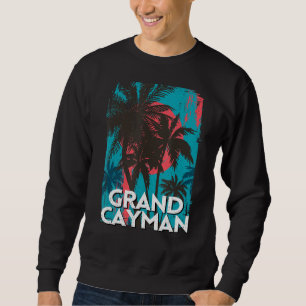 Sudadera Gran Caimán Caribe Islas Caimán Vintage Tra