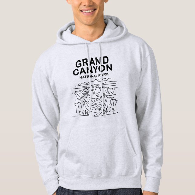 Sudadera Gran Cañón Parque Nacional de Arte (Anverso)