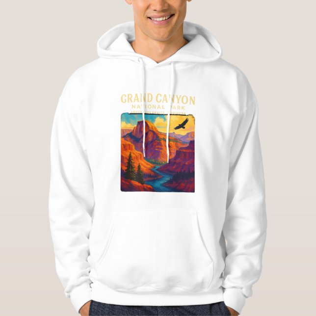 Sudadera GRAN CÁNYON - Arte Antiguo Pintoresco (Anverso)