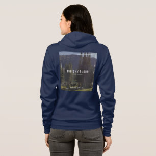 Sudadera Gran caracol de lago de burro cielo