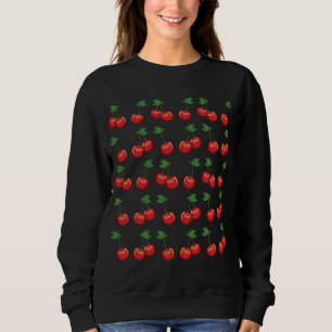 Sudadera Gran cereza de ropa de cerezo