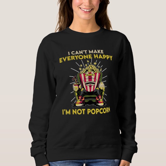 Sudadera Gran Cita de Popcorn Amo Snacks (Anverso)