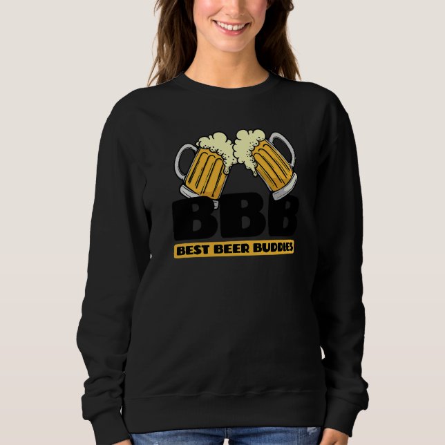 Sudadera Gran Declaración de Cerveza Beber Alcohol Fiesta   (Anverso)