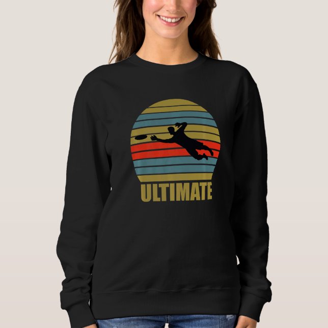 Sudadera Gran disco volador de Frisbee Ultimate (Anverso)