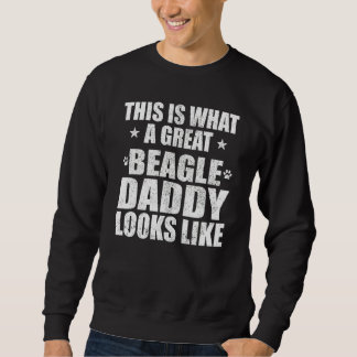 Sudadera Gran dueño de perro papá Beagle