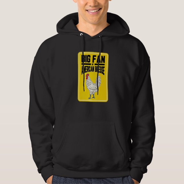 Sudadera Gran Fanático Del Bresse Poultry Bingo C (Anverso)