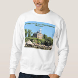 Sudadera Gran faro de la isla del capitán, camiseta sudader