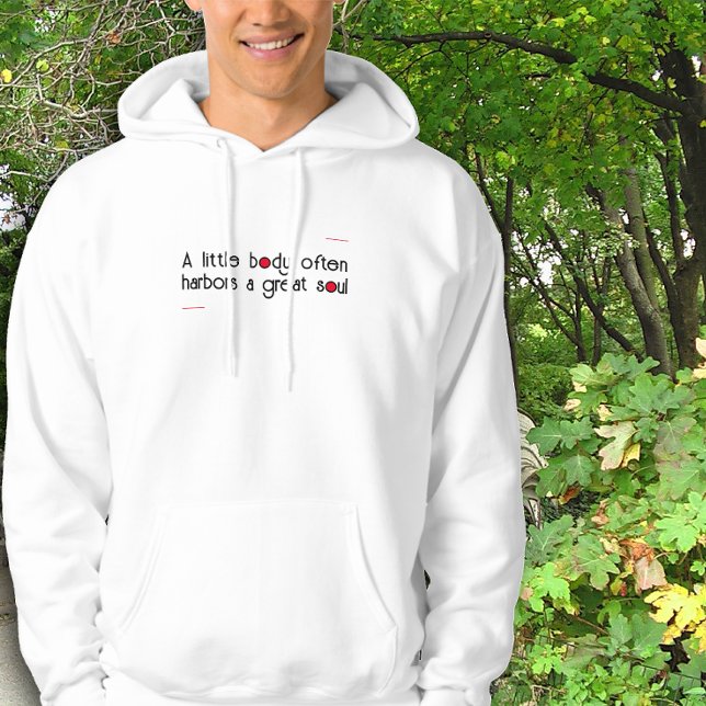 Sudadera Gran frase positiva del alma (Subido por el creador)