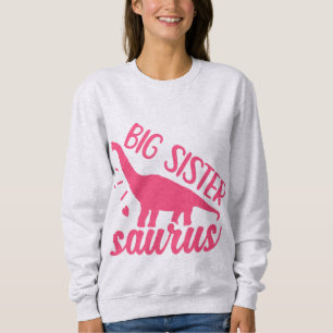 Sudadera Gran Hermana Saurus en rosa