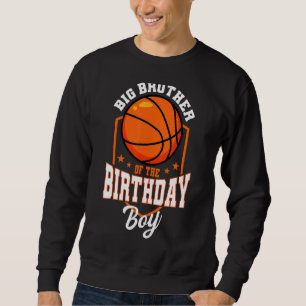 Sudadera Gran Hermano Del Tema B Del Básquetbol Nacimiento