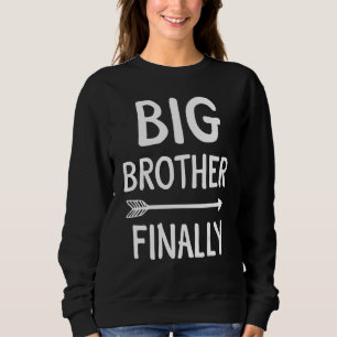 Sudadera Gran Hermano Finalmente Para Niños Y Hermanos Mayo