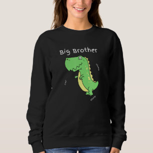 Sudadera Gran Hermano Gracioso Para Rex Dinosaur Para Niños