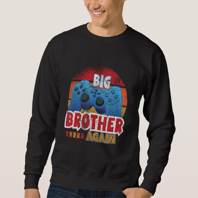 Sudadera Gran Hermano Otra Familia Hermana Videojuegos Retr (Anverso)
