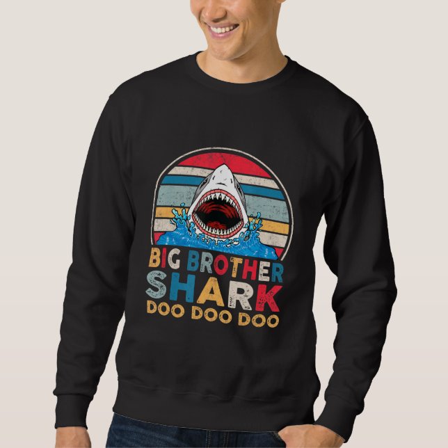 Sudadera Gran Hermano Tiburón Doo Doo Tee Padres Perfectos (Anverso)