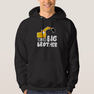 Sudadera Gran Hermano Tractor Toddler Excavator Cute