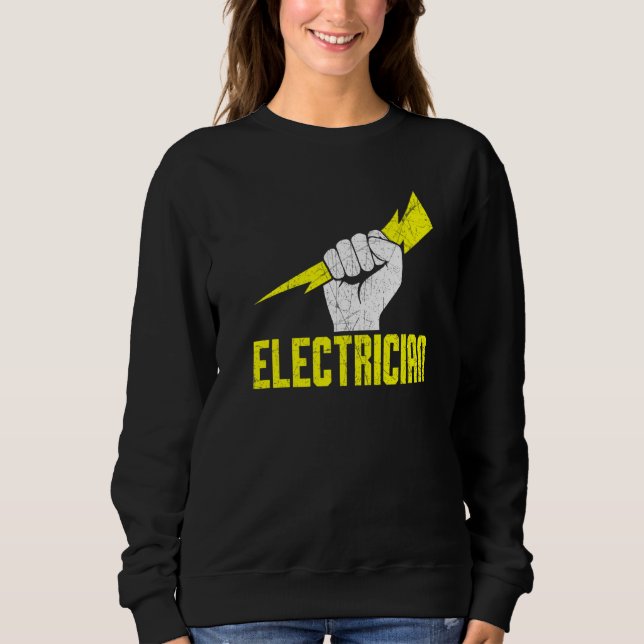 Sudadera Gran Idea Mujeres Hombres Electristas (Anverso)