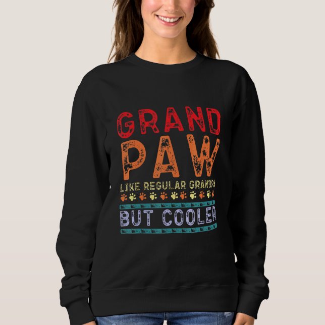 Sudadera Gran Mano Como Un Abuelo Regular Pero Padre Frío (Anverso)