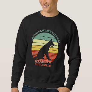 Sudadera Gran Mano Como Un Abuelo Regular Pero Padre Frío