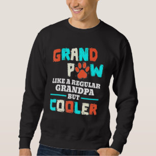 Sudadera Gran Mano Como Un Abuelo Regular Pero Perro Frío