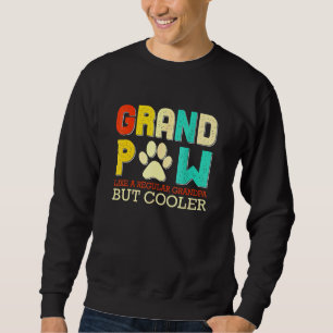 Sudadera Gran Mano Como Un Abuelo Regular Pero Perro Frío