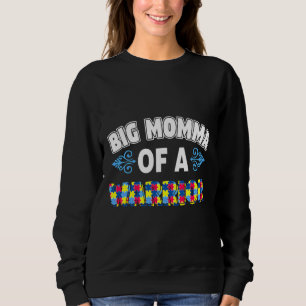 Sudadera Gran Momma De La Conciencia Del Autismo Guerrero