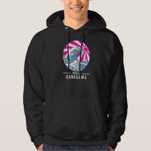 Sudadera Gran Ola De Kanagawa Vaporwave Glitch Estética