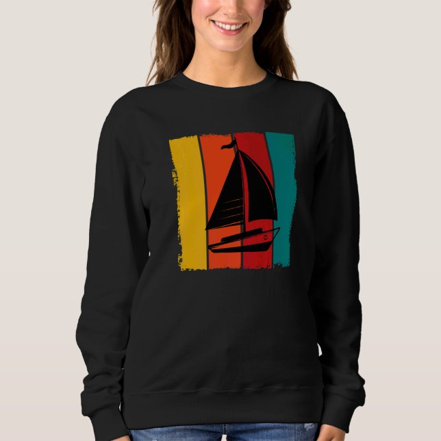 Sudadera Gran Outfit de Velero Dhow Amor Barco de Vela Árab (Anverso)