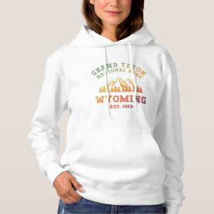 Sudadera Gran Parque Nacional Teton Gradiente Wyoming USA