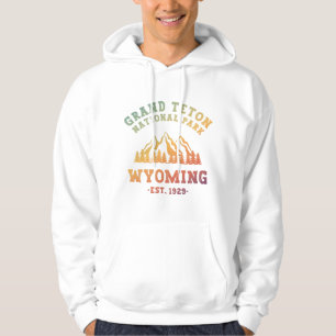 Sudadera Gran Parque Nacional Teton Gradiente Wyoming USA