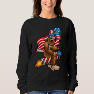 Sudadera Gran Pie 4 De Julio Día De La Independencia Estado