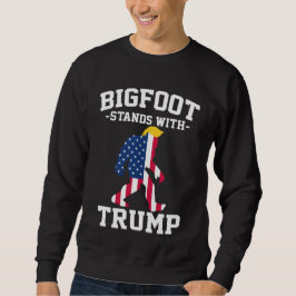 Sudadera Gran pie de página con las elecciones de Trump de 