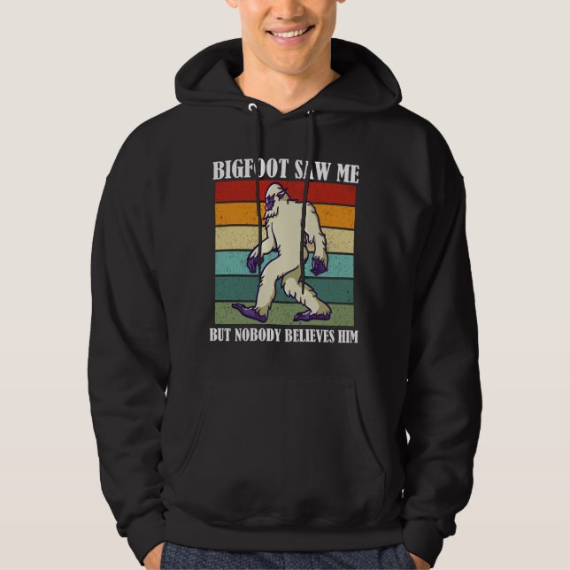 Sudadera Gran Pie Me Vio Pero Nadie Le Cree. (Anverso)