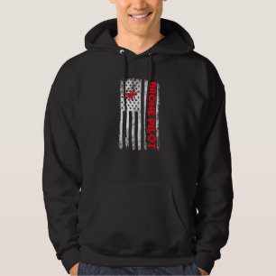 Sudadera Gran Piloto De Drones Ee.Uu. Bandera Quadcopter Vo