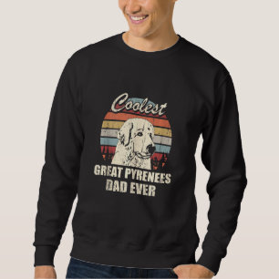 Sudadera Gran Pirineos más fríos papá jamás viejo retro